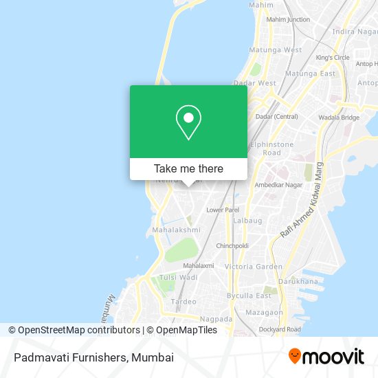 Padmavati Furnishers map