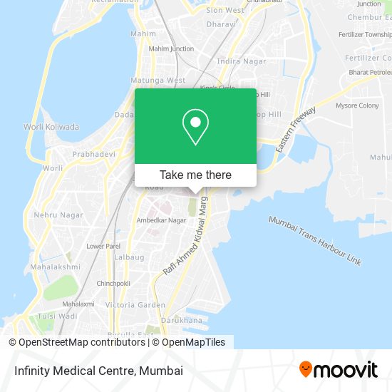 Infinity Medical Centre map