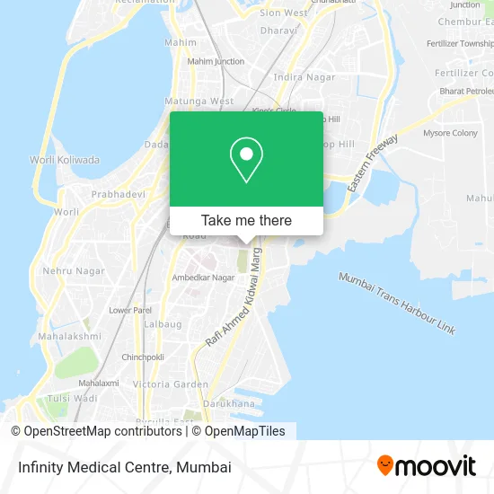 Infinity Medical Centre map