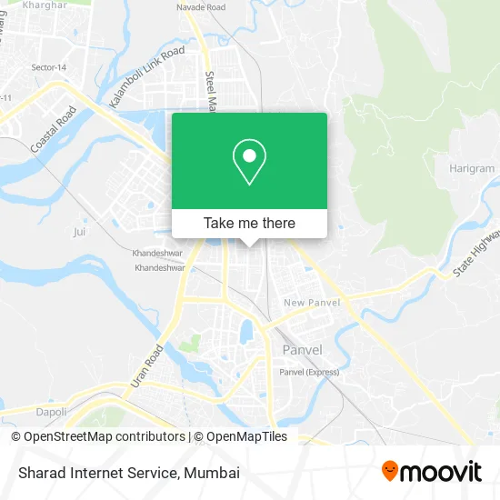 Sharad Internet Service map