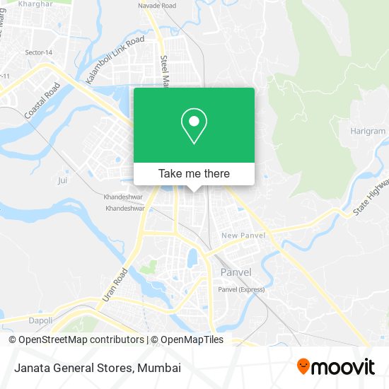 Janata General Stores map