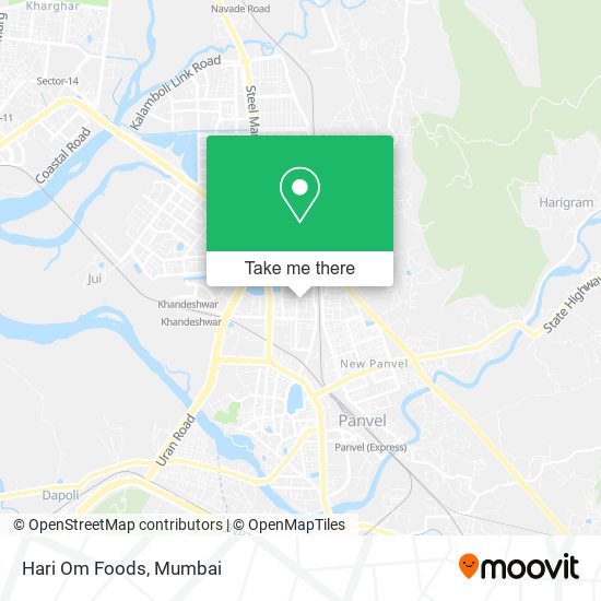 Hari Om Foods map