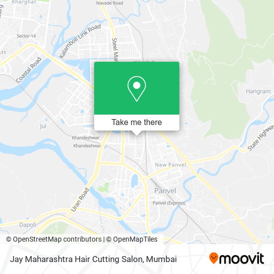 Jay Maharashtra Hair Cutting Salon map