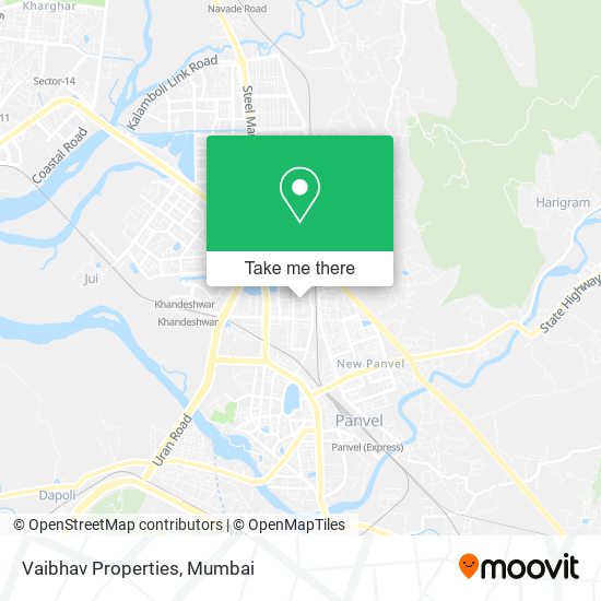 Vaibhav Properties map