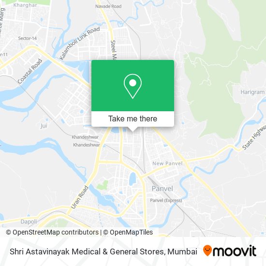 Shri Astavinayak Medical & General Stores map