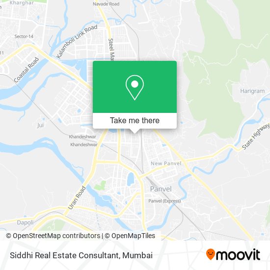 Siddhi Real Estate Consultant map