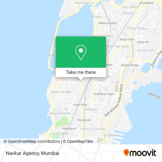 Navkar Agency map