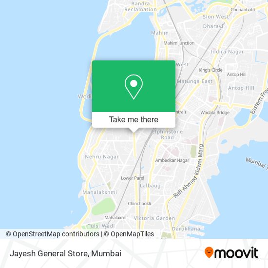 Jayesh General Store map