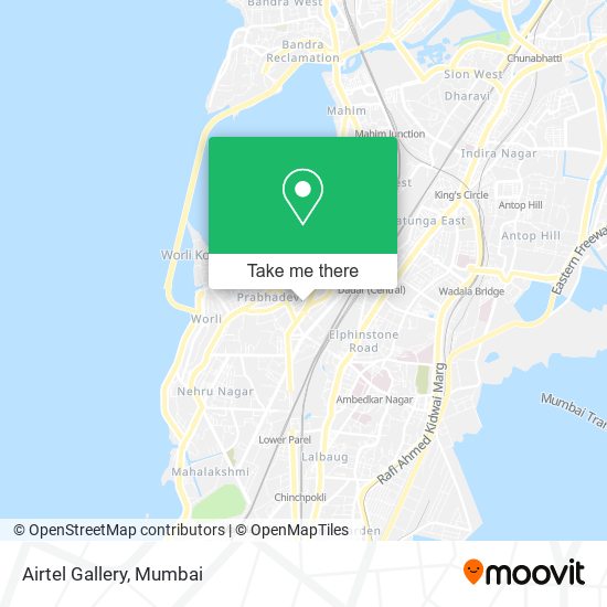 Airtel Gallery map