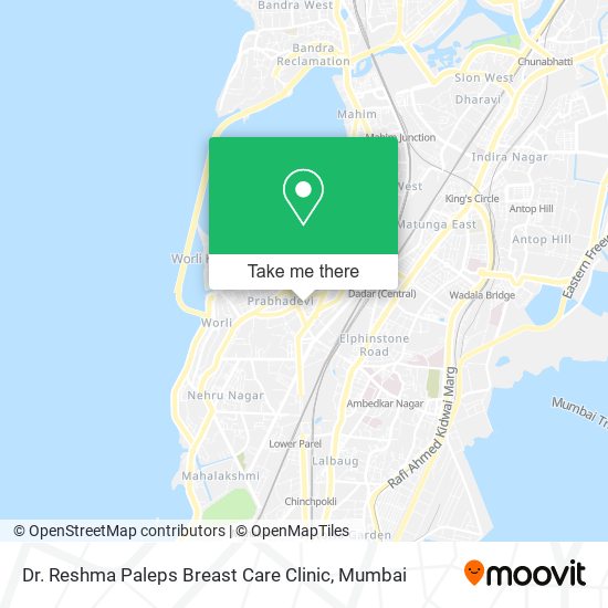 Dr. Reshma Paleps Breast Care Clinic map