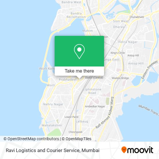 Ravi Logistics and Courier Service map