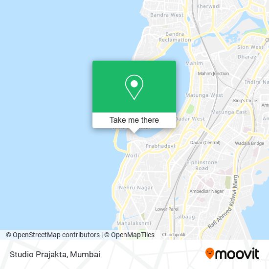 Studio Prajakta map