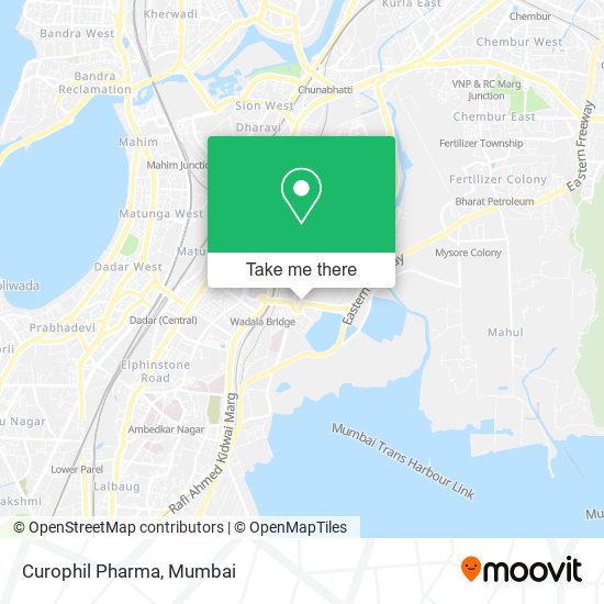 Curophil Pharma map