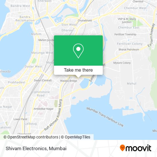 Shivam Electronics map