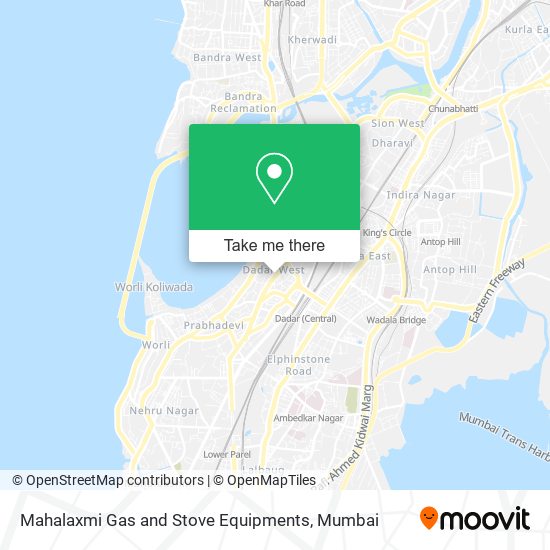 Mahalaxmi Gas and Stove Equipments map