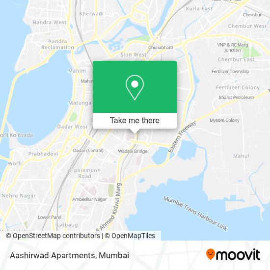 Aashirwad Apartments map