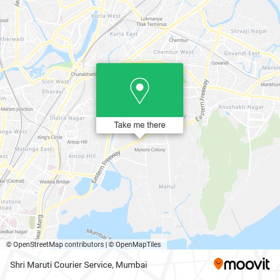 Shri Maruti Courier Service map