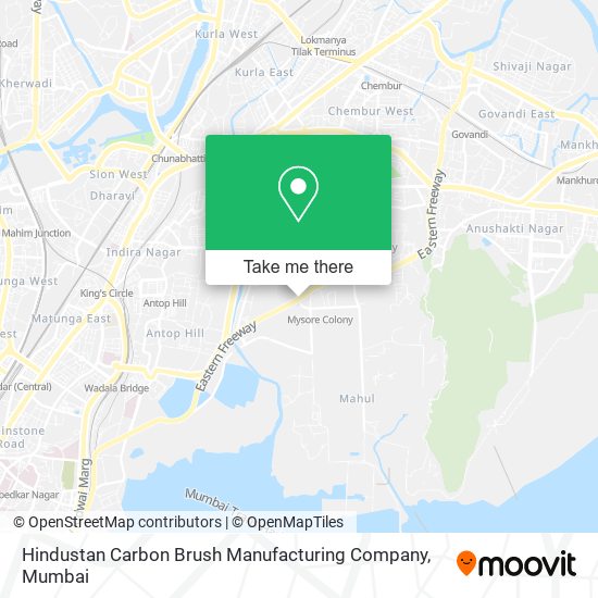 Hindustan Carbon Brush Manufacturing Company map