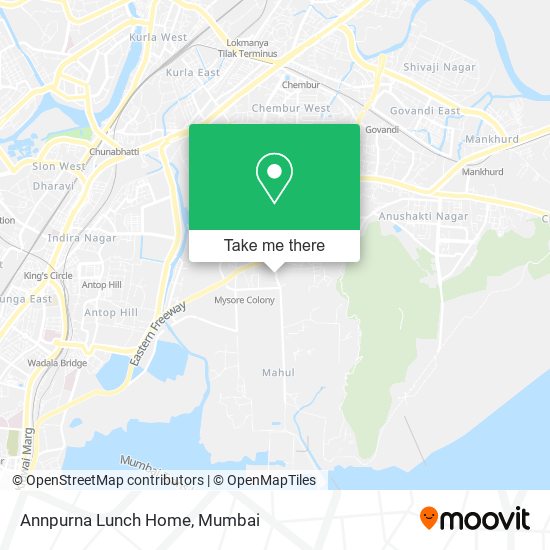 Annpurna Lunch Home map