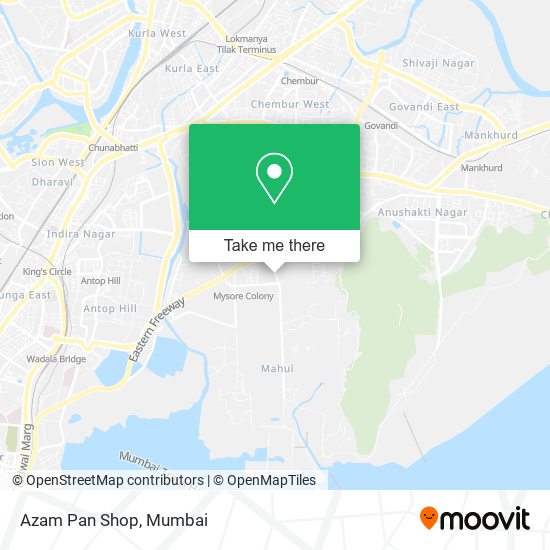 Azam Pan Shop map