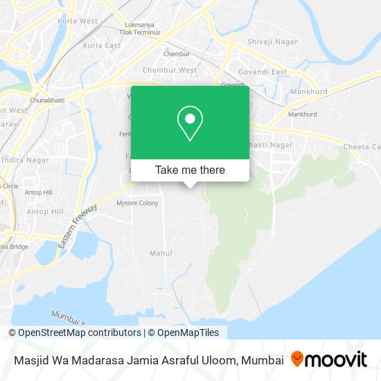 Masjid Wa Madarasa Jamia Asraful Uloom map