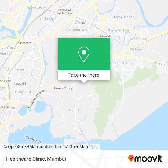 Healthcare Clinic map