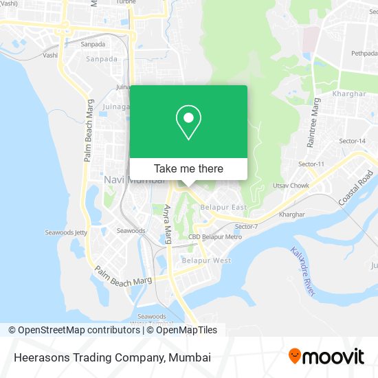 Heerasons Trading Company map