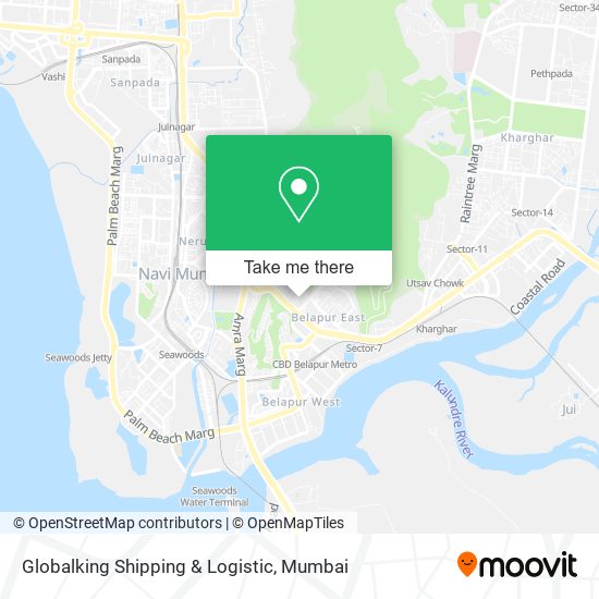 Globalking Shipping & Logistic map