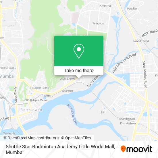 Shuttle Star Badminton Academy Little World Mall map