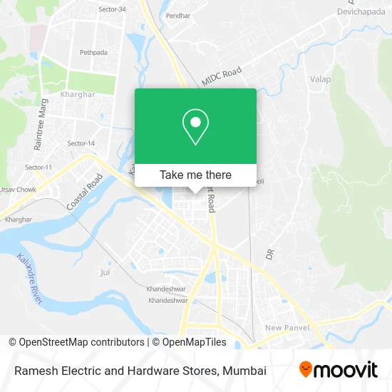 Ramesh Electric and Hardware Stores map