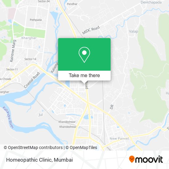 Homeopathic Clinic map