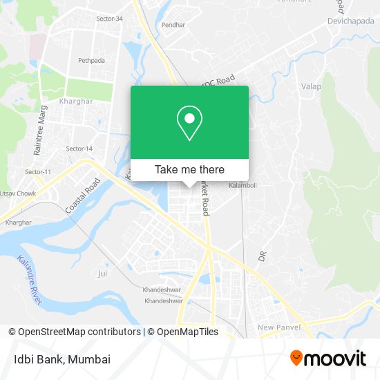 Idbi Bank map