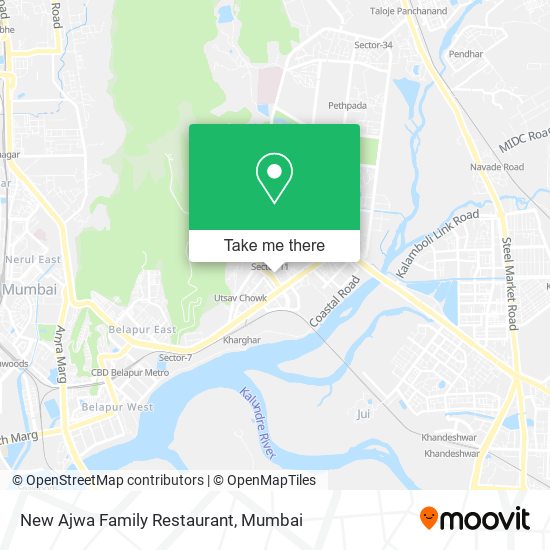 New Ajwa Family Restaurant map