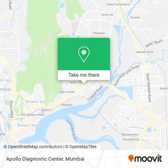 Apollo Diagnostic Center map