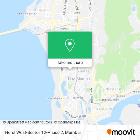 Nerul West-Sector 12-Phase 2 map