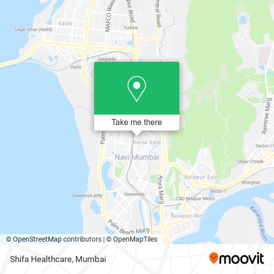 Shifa Healthcare map