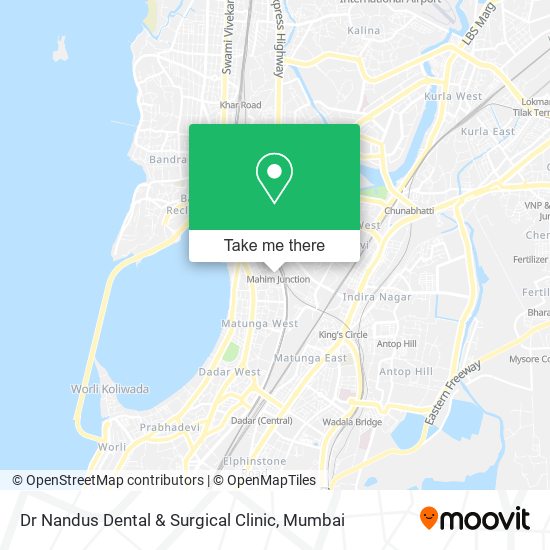 Dr Nandus Dental & Surgical Clinic map