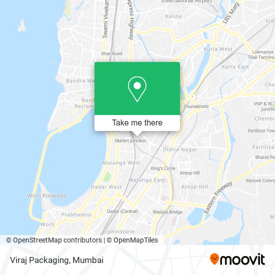 Viraj Packaging map