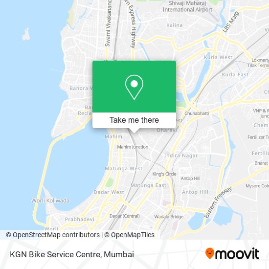 KGN Bike Service Centre map