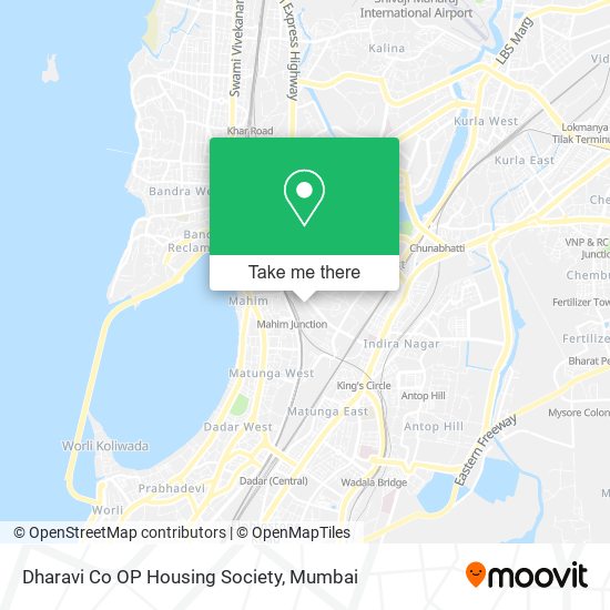 Dharavi Co OP Housing Society map