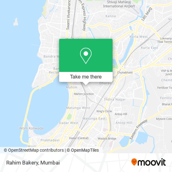 Rahim Bakery map