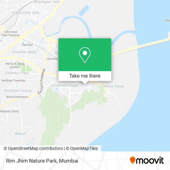 Rim Jhim Nature Park map