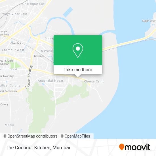 The Coconut Kitchen map