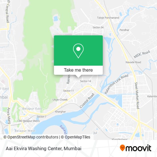 Aai Ekvira Washing Center map