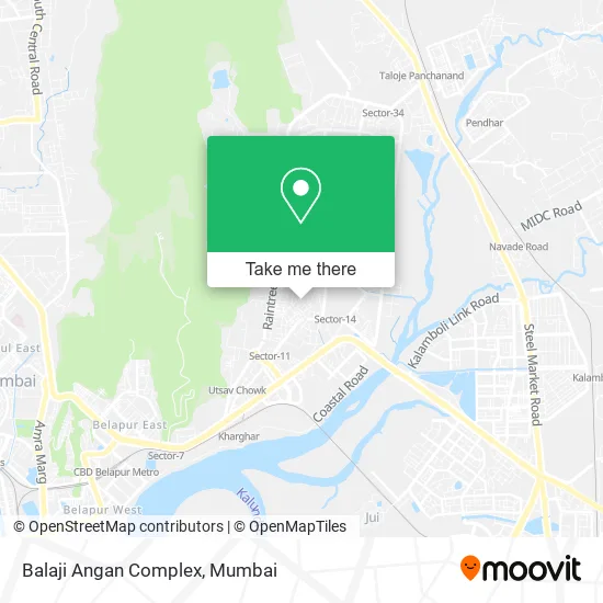 Balaji Angan Complex map