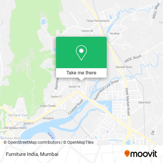 Furniture India map