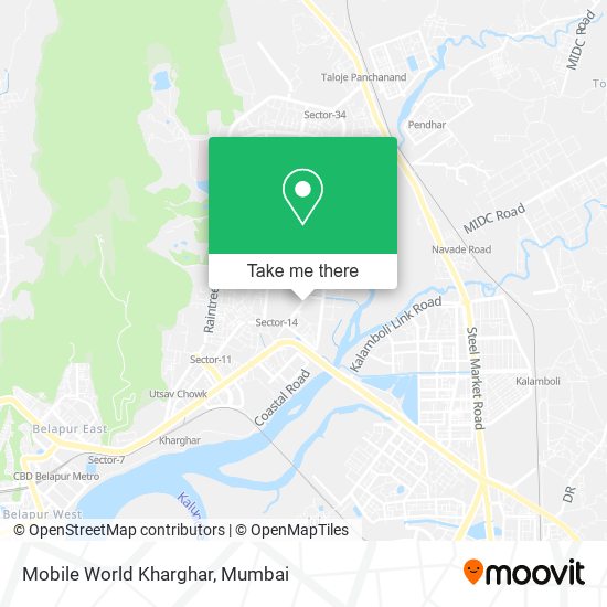 Mobile World Kharghar map