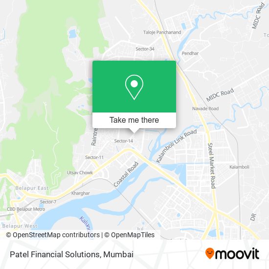 Patel Financial Solutions map