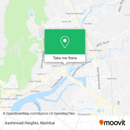 Aashirwad Heights map
