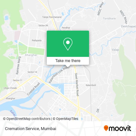 Cremation Service map